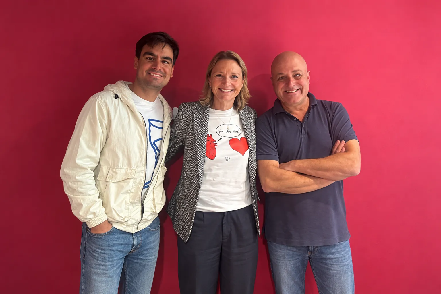 Rebecca Espasa con Xavi Freixes en Radio 4